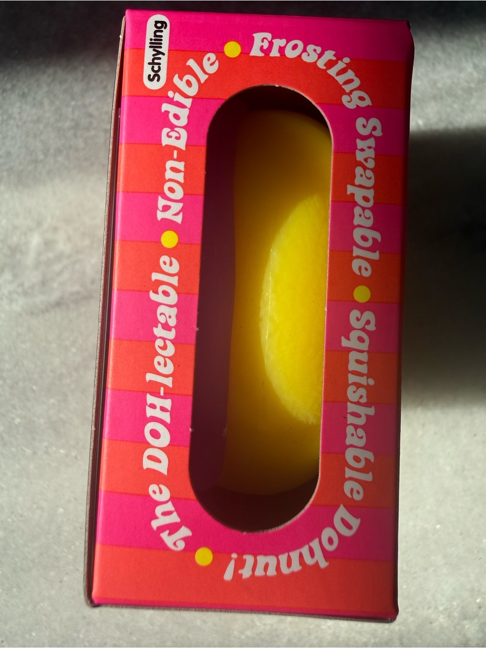 Schylling Needoh Dohnut Purple Switch & Swap Frosting Toy - Picture 2 of 4